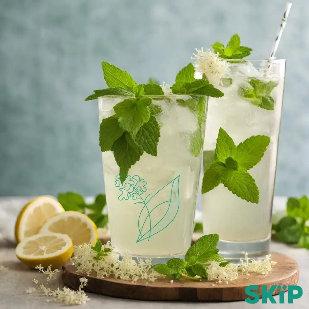 Elderflower & Mint CBD Drink