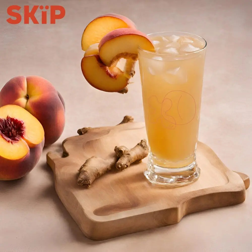 Peach & Ginger CBD Drink