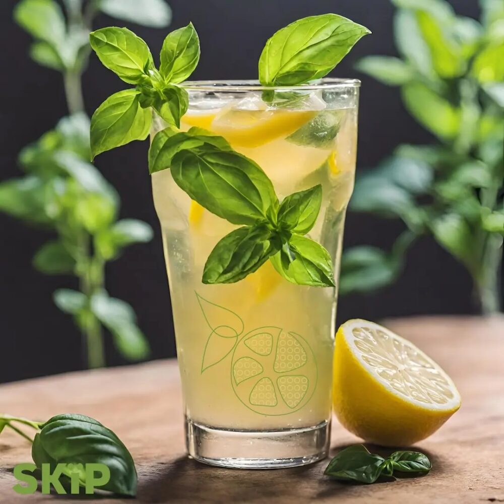 Lemon & Basil CBD Drink