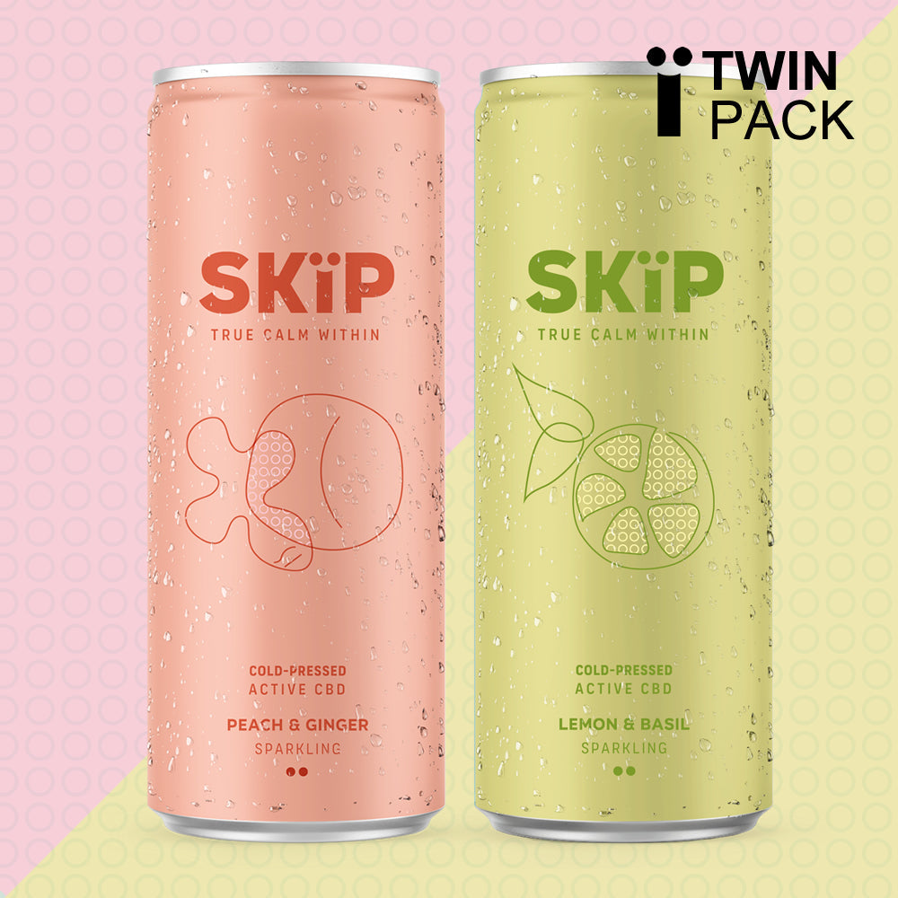 Peach & Ginger + Lemon & Basil Twinpack